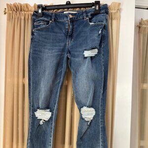 Juniors' Garage Premium Brand mid rise jeans